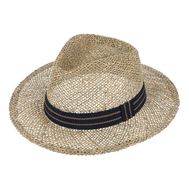 Fiebig Strohoed | Camel Blauw | www.pietkoopmans.nl