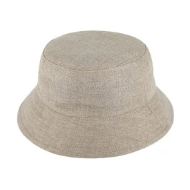 Linnen Bucket Hat | Beige