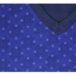 Götzburg Pyjama Tricot | Kobalt Marine Print | www.pietkoopmans.nl