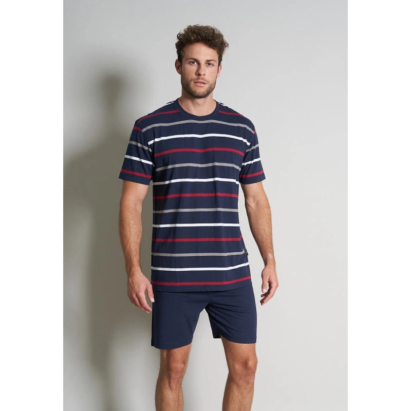 Gotzburg Shortama | Marine Gestreept