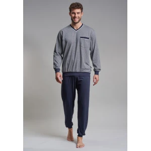 Götzburg Pyjama Tricot | Marine Print