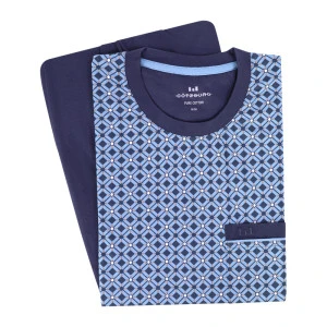 Götzburg Shortama | Indigo Print
