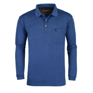 Hajo Polo Lange Mouwen | Blauw