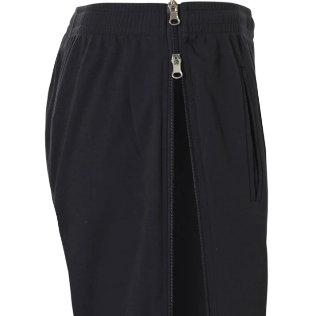 Hajo Revalidatie Rits Broek | Zwart | www.pietkoopmans.nl