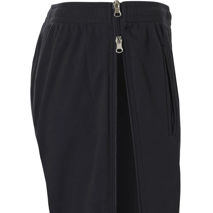 Hajo Revalidatie Rits Broek | Zwart | www.pietkoopmans.nl
