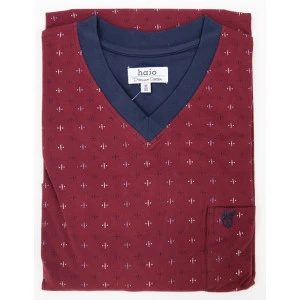 Hajo Nachthemd | Bordeaux Print