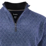 Hajo Sportief Herentrui | Velours Blauw | www.pietkoopmans.nl