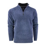 Hajo Sportief Herentrui | Velours Blauw | www.pietkoopmans.nl
