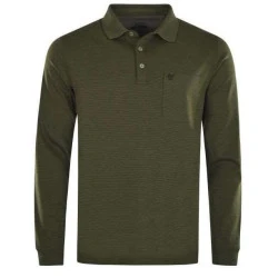 Hajo Polo Lange Mouwen | Mosgroen