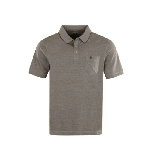 Hajo Polo Korte Mouw Soft | Taupe | www.pietkoopmans.nl