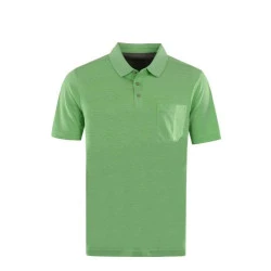 Hajo Polo Korte Mouw Soft | Lichtgroen