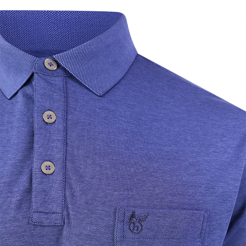 Hajo Polo Lange Mouwen | Blauw