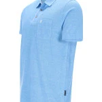 Hajo Polo Korte Mouw Stay Fresh | Lichtblauw | www.pietkoopmans.nl