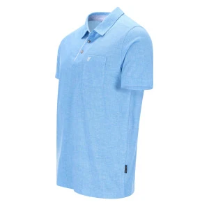 Hajo Polo Korte Mouw Stay Fresh | Lichtblauw