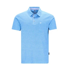 Hajo Polo Korte Mouw Stay Fresh | Lichtblauw