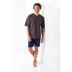 Hajo Shortama | Marine Rood Geprint