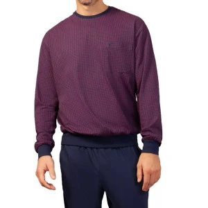 Hajo Tricot Pyjama | Premium Cotton Bordo