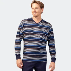 Hajo Tricot Pyjama | Premium Cotton Cognac