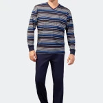 Hajo Tricot Pyjama | Premium Cotton Cognac | www.pietkoopmans.nl