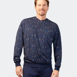 Hajo Tricot Pyjama |Tencel Cotton Donkerblauw