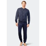 Hajo Tricot Pyjama |Tencel Cotton Donkerblauw | www.pietkoopmans.nl