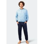 hajo-tricot-pyjama-tencel-cotton-lichtblauw| www.pietkoopmans.nl