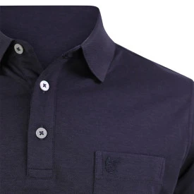 Hajo Polo Lange Mouw Soft | Zwart
