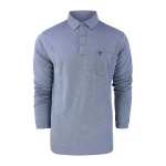 Hajo Polo Lange Mouw Soft | Indigo | www.pietkoopmans.nl