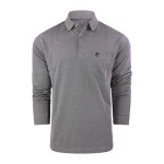 Hajo Polo Lange Mouwen | Taupe Print | www.pietkoopmans.nl