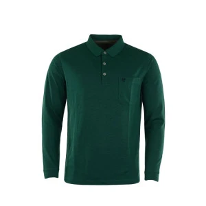 Hajo Polo Lange Mouwen Stip | Groen