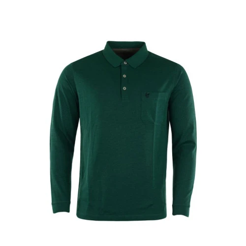 Hajo Polo Lange Mouwen Stip | Groen