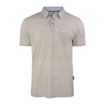 Hajo Polo Korte Mouw Stay Fresh | Beige | www.pietkoopmans.nl