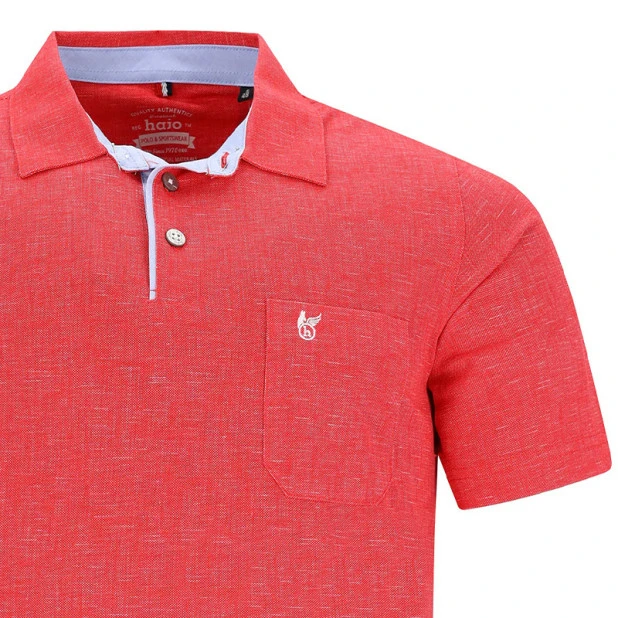 Hajo Polo Korte Mouw Stay Fresh | Koraal | www.pietkoopmans.nl