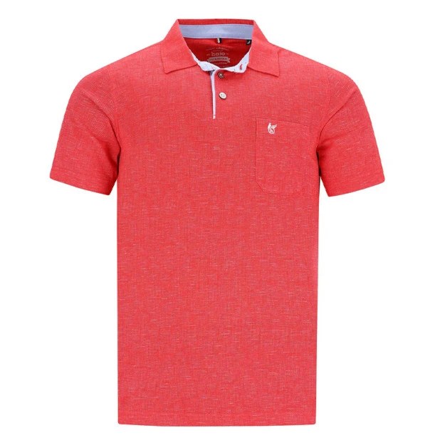 Hajo Polo Korte Mouw Stay Fresh | Koraal | www.pietkoopmans.nl