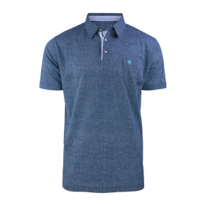 Hajo Polo Korte Mouw Stay Fresh | Blauw