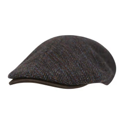 Hatland Akosh Flatcap | Brique Visgraat