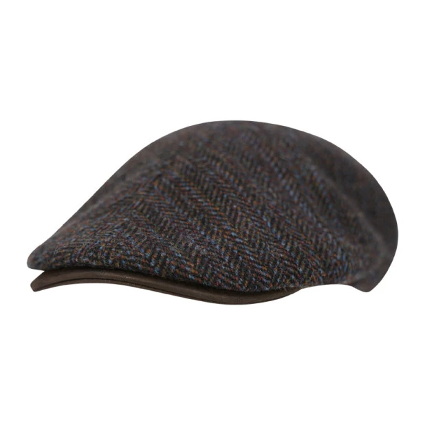 Hatland Akosh Flatcap | Brique Visgraat | www.pietkoopmans.nl