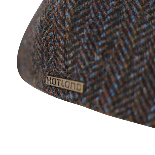 Hatland Akosh Flatcap | Brique Visgraat | www.pietkoopmans.nl