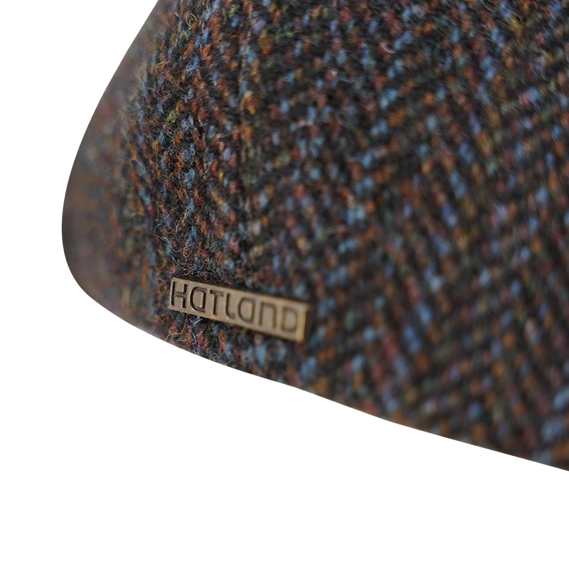 Hatland Akosh Flatcap | Brique Visgraat | www.pietkoopmans.nl
