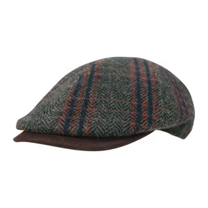Hatland Cedric Flatcap | Groen Geruit