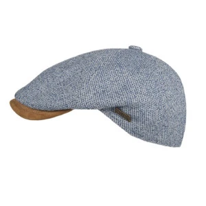 Hatland Flat Cap Toni | Suede Klep