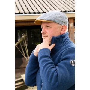 Hatland Flat Cap Toni | Suede Klep