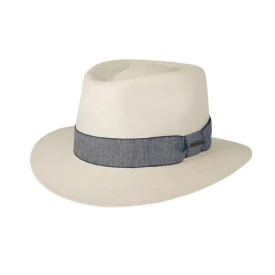 Hatland Panama Hoed Claudio | Grijs