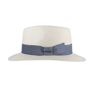 Hatland Panama Hoed Claudio | Blauw | www.pietkoopmans.nl