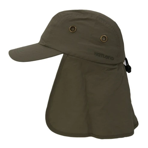 Hatland Cap Nekbescherming | Tropic Olijf | www.pietkoopmans.nl