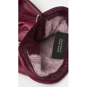 Hestra Dames Handschoenen Leer | Warm Rood