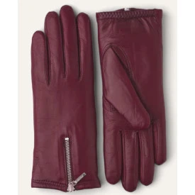 Hestra Dames Handschoenen Leer | Warm Rood