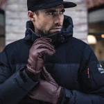 Hestra Hertenleer Handschoen Vale | Cognac | www.pietkoopmans.nl