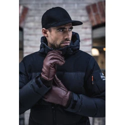 Hestra Hertenleer Handschoen Vale | Cognac