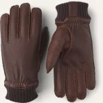 Hestra Hertenleer Handschoen Vale | Cognac | www.pietkoopmans.nl